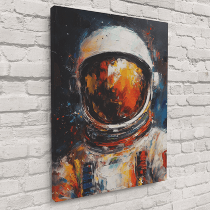 Astronaut in Paint