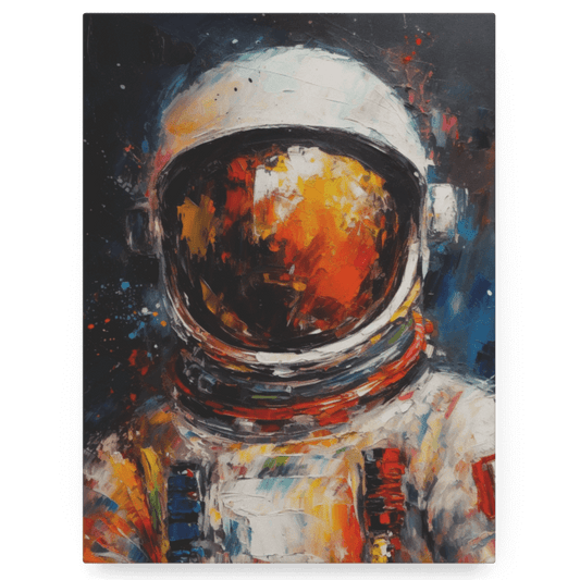 Astronaut in Paint